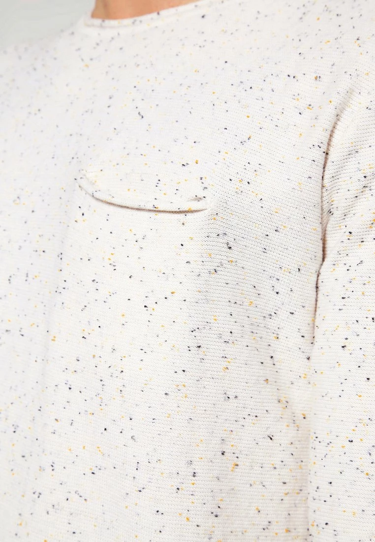 Only & Sons ONSDIAN NAPS CREW NECK - Strickpullover - Cloud Dancer | Herren 4 Only & Sons ONSDIAN NAPS CREW NECK - Strickpullover - Cloud Dancer | Herren – Bild 4