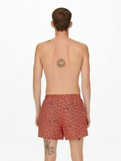 Only & Sons Herren GEMUSTERTE - Badeshorts - Porcelain Rose 8 Only & Sons Herren GEMUSTERTE - Badeshorts - Porcelain Rose -Only & Sons Geschäft 873b6210d19745fe984a07fc30ad2038