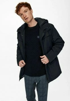 Only & Sons Herren Parka - Dark Navy 11 Only & Sons Herren Parka - Dark Navy -Only & Sons Geschäft 875161cd91874d2aadebb03daacaa968