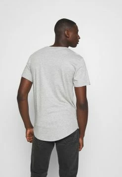 Only & Sons Herren ONSMATT LONGY TEE 3 PACK - T-Shirt Basic - Light Grey Melange/white Gray/black -Only & Sons Geschäft 878be68627e14ac3ab6daef30be41f9b