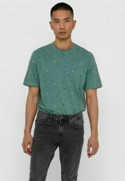 Only & Sons ONSMALIK LIFE TEE - T-Shirt Print - North Atlantic | Herren