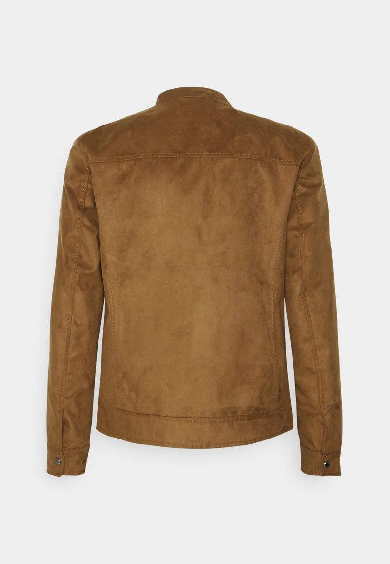 Only & Sons ONSWILLOW JACKET - Kunstlederjacke - Cognac | Herren 2 Only & Sons ONSWILLOW JACKET - Kunstlederjacke - Cognac | Herren – Bild 2