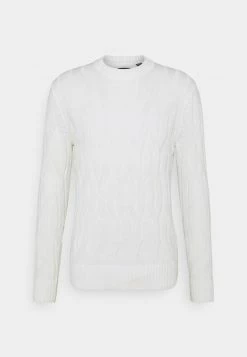 Only & Sons Herren LIFE CABLE - Strickpullover - Cloud Dancer