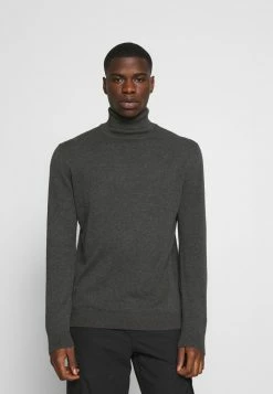 Only & Sons Herren ONSALEX ROLL NECK - Strickpullover - Dark Grey Melange