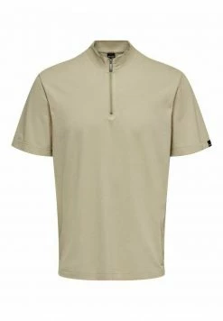 Only & Sons Herren T-Shirt Basic - Brown/beige