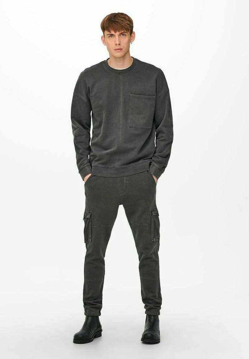Only & Sons Herren Sweatshirt - Black 2 Only & Sons Herren Sweatshirt - Black – Bild 2