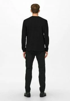 Only & Sons Herren Langarmshirt - Black -Only & Sons Geschäft 8cbc1fd0707c482fb139d82345f3497c