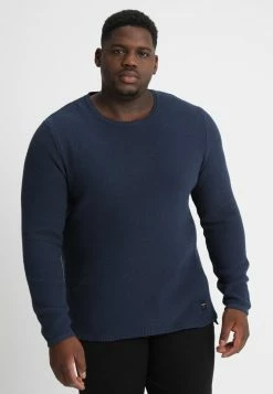 Only & Sons Herren DAN STRUCTURE CREW - Strickpullover - Dress Blue