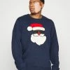 Only & Sons Herren ONSXMAS FUNNY FRONT BADGE - Strickpullover - Dress Blues