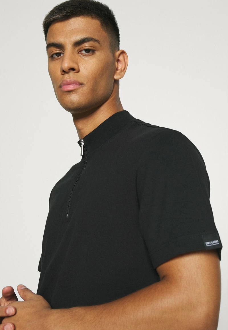 Only & Sons Herren T-Shirt Basic - Black 4 Only & Sons Herren T-Shirt Basic - Black – Bild 4