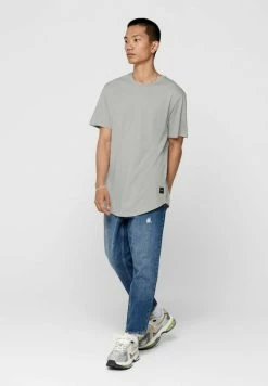 Only & Sons Herren KURZARM ONSMATT - T-Shirt Basic - Grey -Only & Sons Geschäft 8d934a1f9505429aa7d898a39df25c88