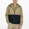 Only & Sons Herren Outdoorjacke - Chinchilla