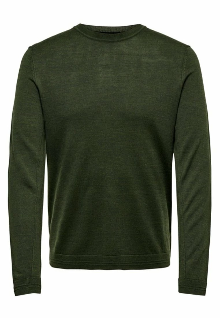 Only & Sons Herren Strickpullover - Forest Night 4 Only & Sons Herren Strickpullover - Forest Night – Bild 4