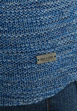 Only & Sons Herren ONSLENNY POCKET STRUCTURE - Strickpullover - Dress Blues -Only & Sons Geschäft 9010d666d0e940b9b4faf65d3652aee4