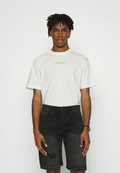 Only & Sons Herren ONSGERALD TEXT TEE - T-Shirt Print - Star White