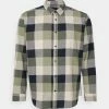 Only & Sons Herren ONSGUDMUND UNBRUSHED CHECK SHIRT - Hemd - Hedge Green