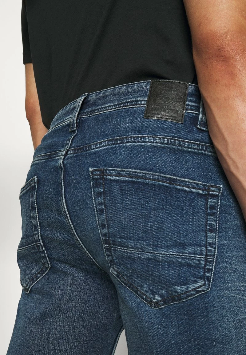 Only & Sons Herren ONSLOOM LIFE - Jeans Slim Fit - Blue Denim 5 Only & Sons Herren ONSLOOM LIFE - Jeans Slim Fit - Blue Denim – Bild 5