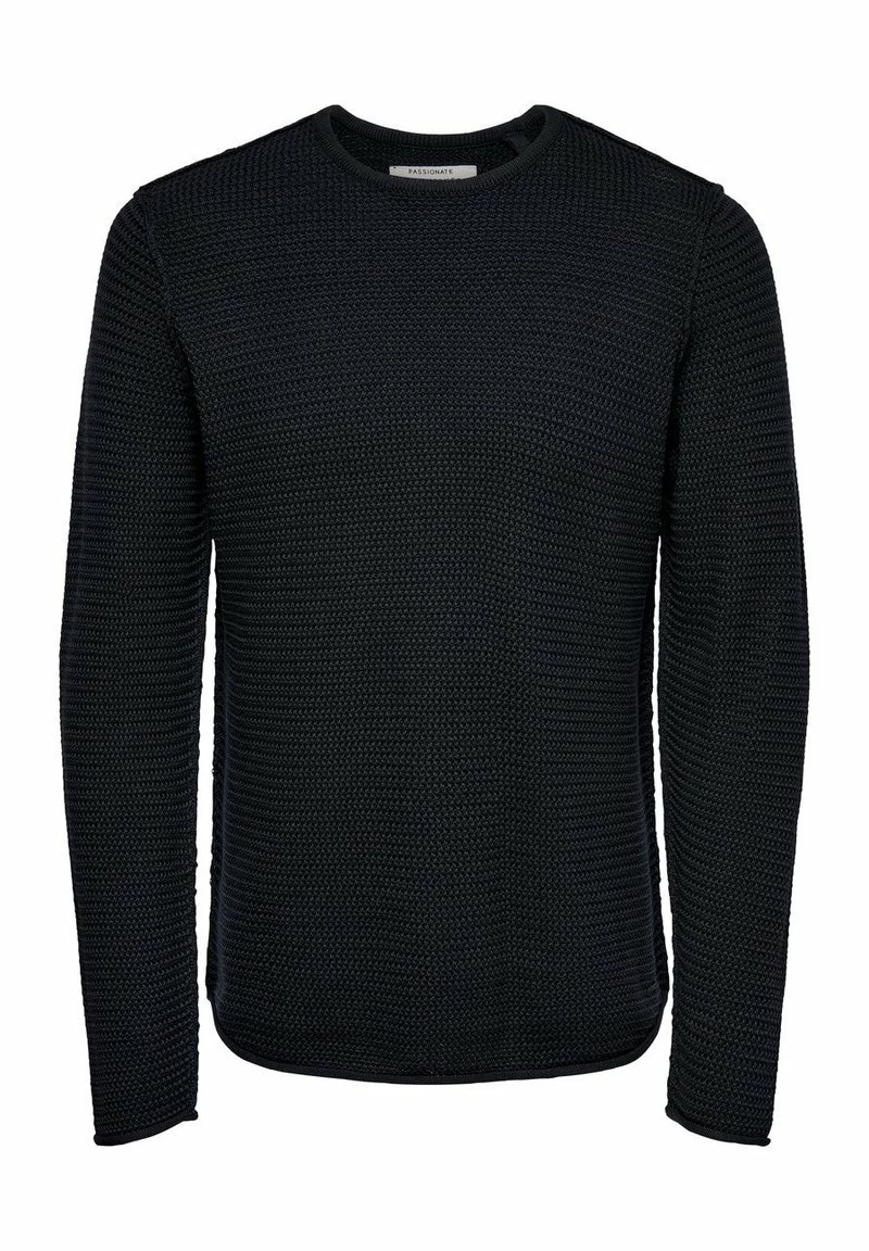 Only & Sons Herren Strickpullover - Dark Navy 5 Only & Sons Herren Strickpullover - Dark Navy – Bild 5