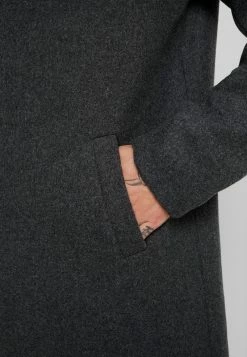 Only & Sons Herren ONSOSCAR COAT - Klassischer Mantel - Dark Grey Melange -Only & Sons Geschäft 92229acdce8d45c0b3f298319d6d16e6