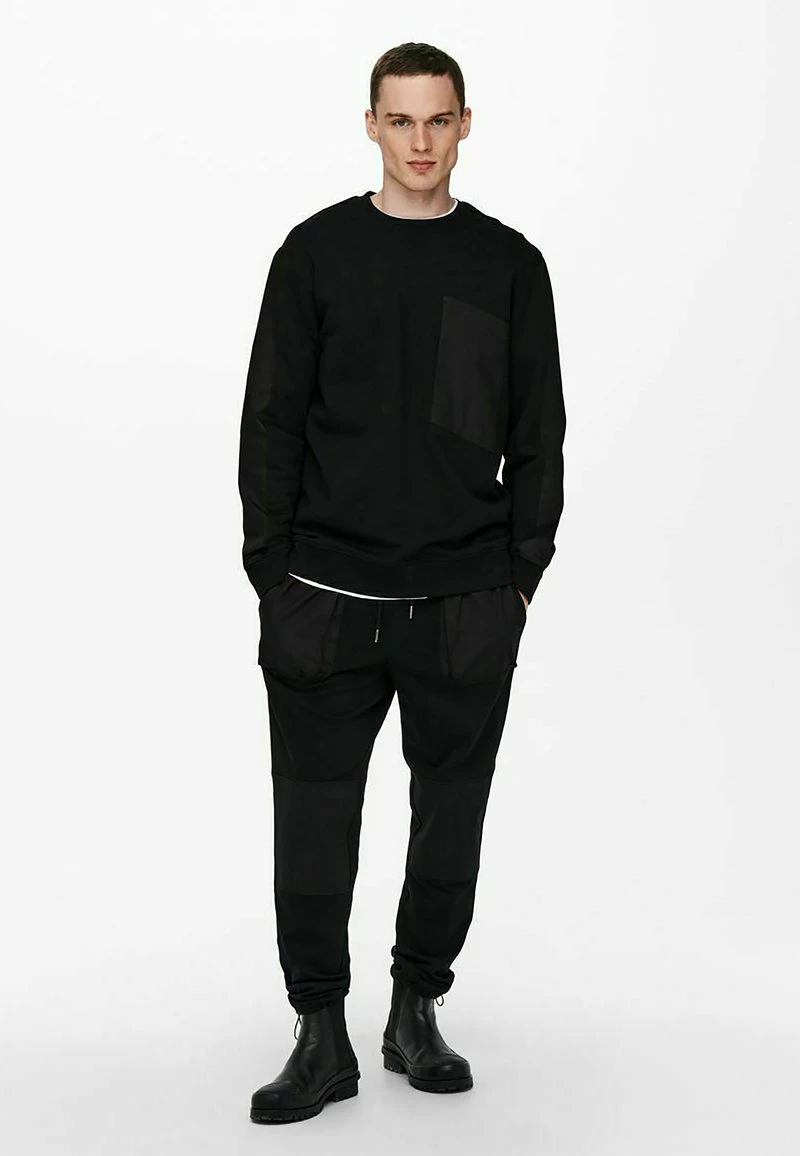 Only & Sons Herren Sweatshirt - Black 2 Only & Sons Herren Sweatshirt - Black – Bild 2