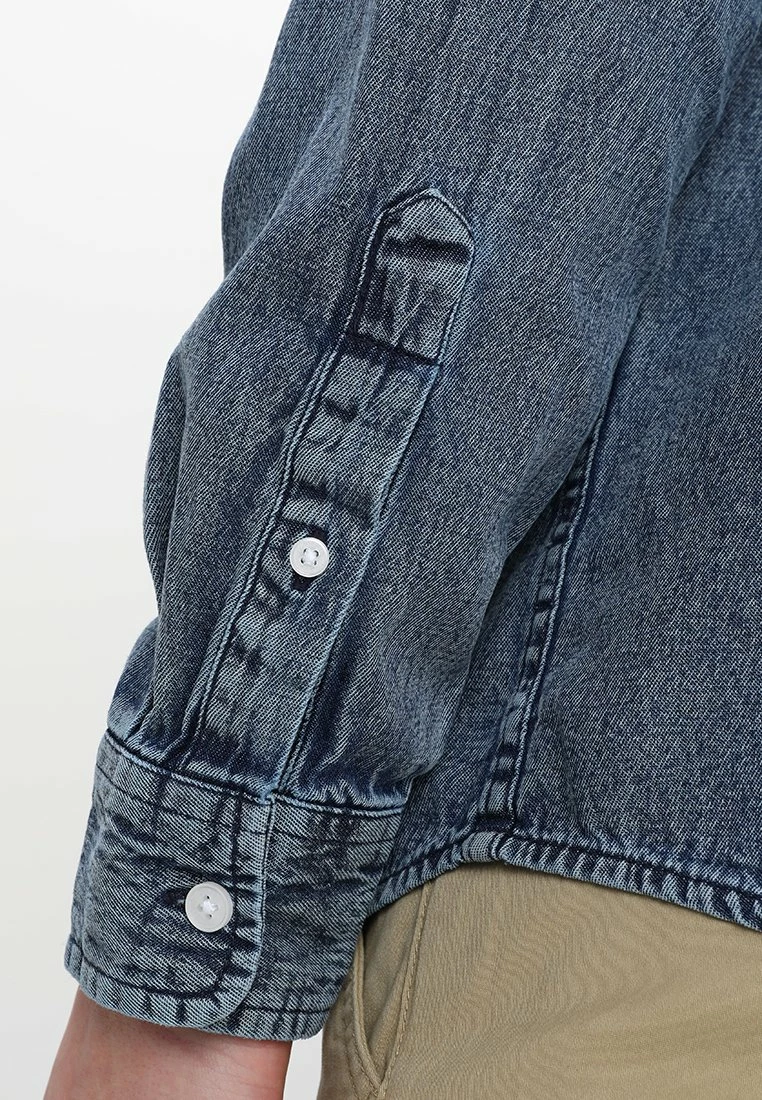 Only & Sons Herren ONSNEVILLE LS REGULAR POCKET - Hemd - Medium Blue Denim 6 Only & Sons Herren ONSNEVILLE LS REGULAR POCKET - Hemd - Medium Blue Denim – Bild 6