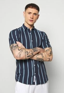 Only & Sons Herren ONSTRAVIS LIFE STRIPED - Hemd - Dark Navy