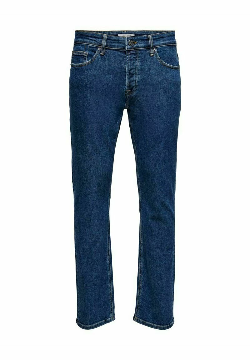 Only & Sons Herren ONSWEFT LIFE - Jeans Straight Leg - Blue Denim 3 Only & Sons Herren ONSWEFT LIFE - Jeans Straight Leg - Blue Denim – Bild 3