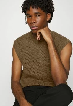 Only & Sons Herren ONSMYLE - Strickpullover - Teak