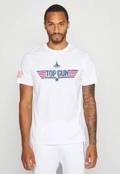 Only & Sons Herren ONSTOPGUN TEE - T-Shirt Print - Bright White