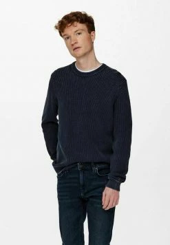 Only & Sons Strickpullover - Dark Navy | Herren