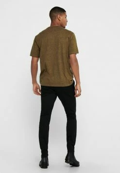 Only & Sons Herren T-Shirt Basic - Rubber -Only & Sons Geschäft 970c2ac15da3413d97337419e1a9091d