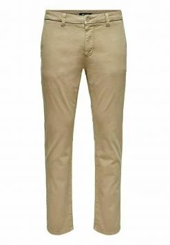 Only & Sons Herren ONSPETE LIFE SLIM - Chino - Chinchilla