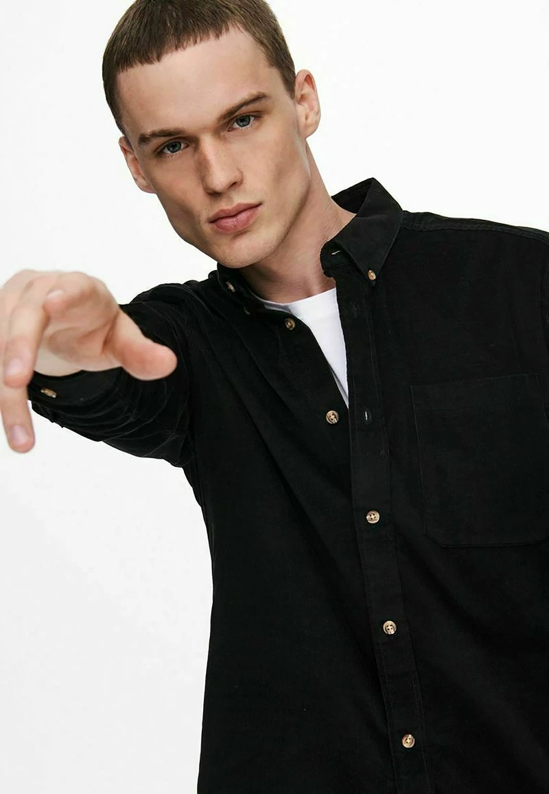 Only & Sons Hemd - Black | Herren 6 Only & Sons Hemd - Black | Herren – Bild 6