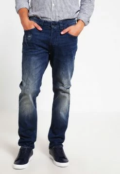 Only & Sons Herren ONSWEFT - Jeans Straight Leg - Dark Blue Denim