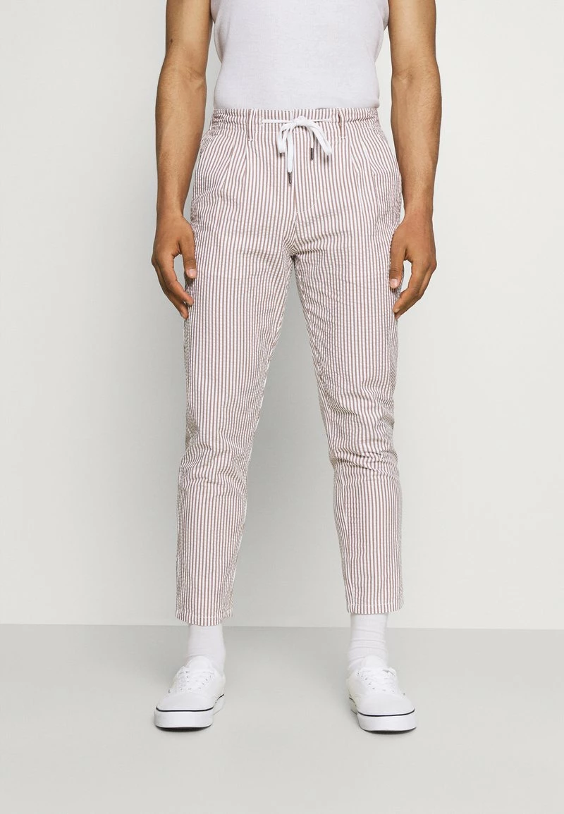 Only & Sons Herren ONSLEO LIFE CROP SEERSUCKER - Stoffhose - Monks Robe 1 Only & Sons Herren ONSLEO LIFE CROP SEERSUCKER - Stoffhose - Monks Robe