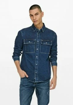 Only & Sons Herren Hemd - Blue Denim