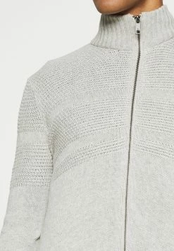 Only & Sons Herren ONSBACE - Strickjacke - Light Grey Melange -Only & Sons Geschäft 9acb222644e24601b789d1001939745b
