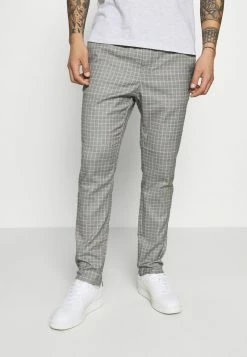 Only & Sons Herren ONSLINUS PANT - Stoffhose - Light Grey Melange