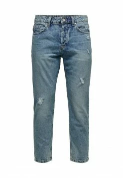 Only & Sons Herren Jeans Straight Leg - Blau