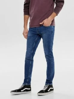 Only & Sons Jeans Slim Fit - Blue Denim | Herren