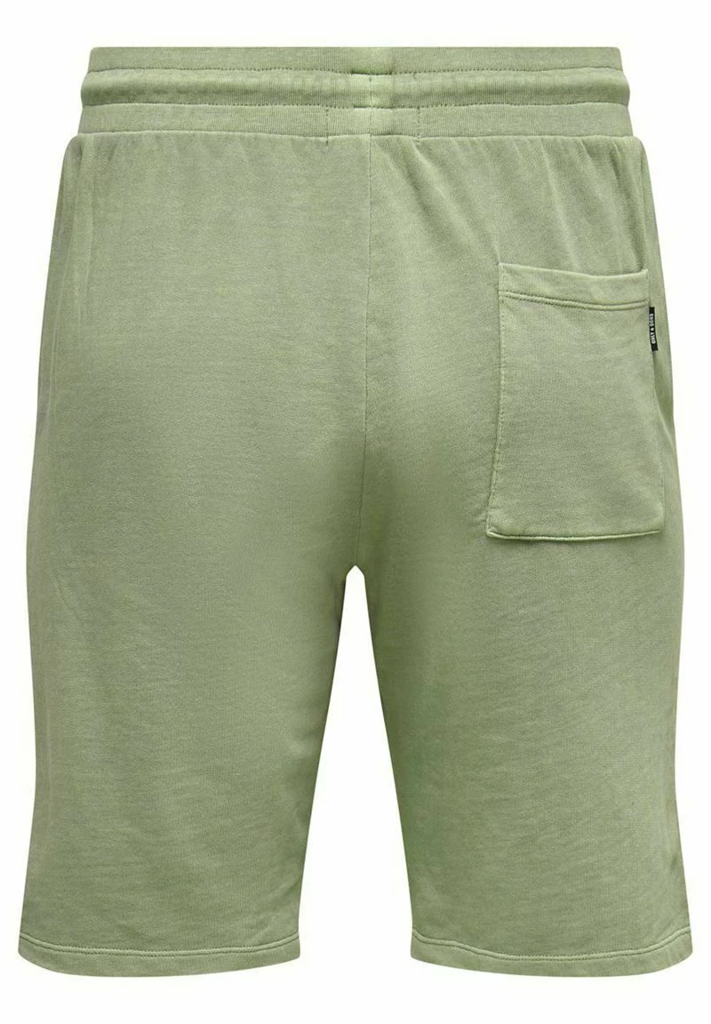 Only & Sons Herren Shorts - Oil Green 2 Only & Sons Herren Shorts - Oil Green – Bild 2