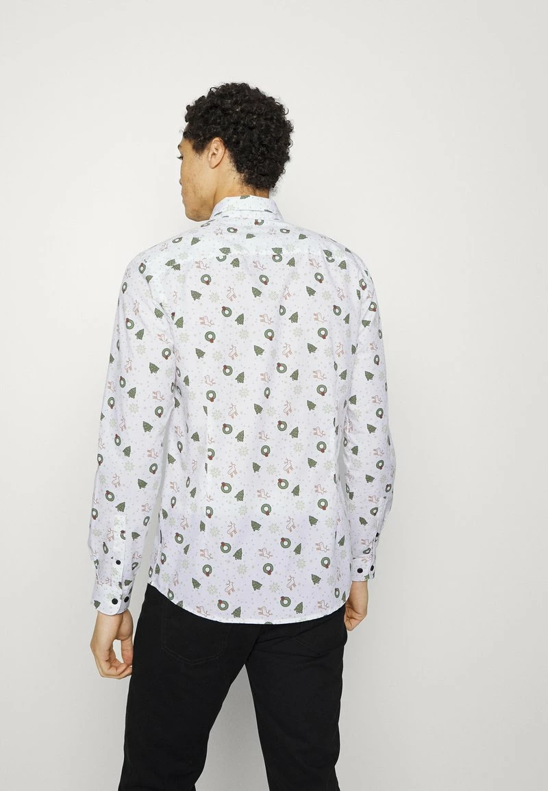 Only & Sons Herren ONSXMAS MADO - Hemd - White 3 Only & Sons Herren ONSXMAS MADO - Hemd - White – Bild 3