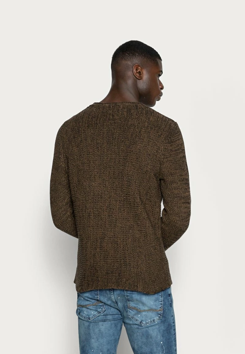 Only & Sons Herren ONSSATO - Strickpullover - Slate Black/melange 3 Only & Sons Herren ONSSATO - Strickpullover - Slate Black/melange – Bild 3