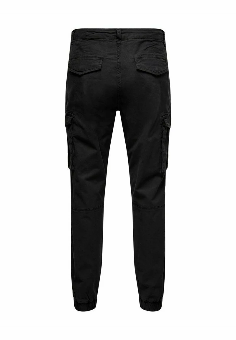 Only & Sons Herren Cargohose - Black 2 Only & Sons Herren Cargohose - Black – Bild 2