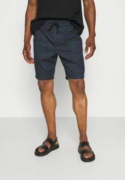 Only & Sons Herren ONSLINUS CHECK - Shorts - Dress Blues
