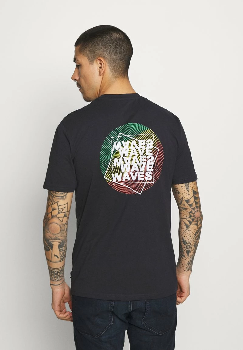 Only & Sons Herren ONSATIK LIFE TEE - T-Shirt Print - Dark Navy 1 Only & Sons Herren ONSATIK LIFE TEE - T-Shirt Print - Dark Navy