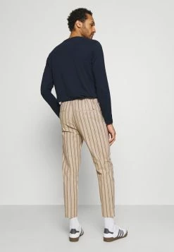 Only & Sons Herren ONSLEOLIFE STRIPE MIX CROP - Stoffhose - Chinchilla -Only & Sons Geschäft 9f70e8833ff5407fa959480ad4954819