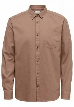 Only & Sons Herren ONSBRYCE LIFE ORGANIC - Hemd - Burlwood -Only & Sons Geschäft 9fca9bd9afe146228a0acfe6cf591998