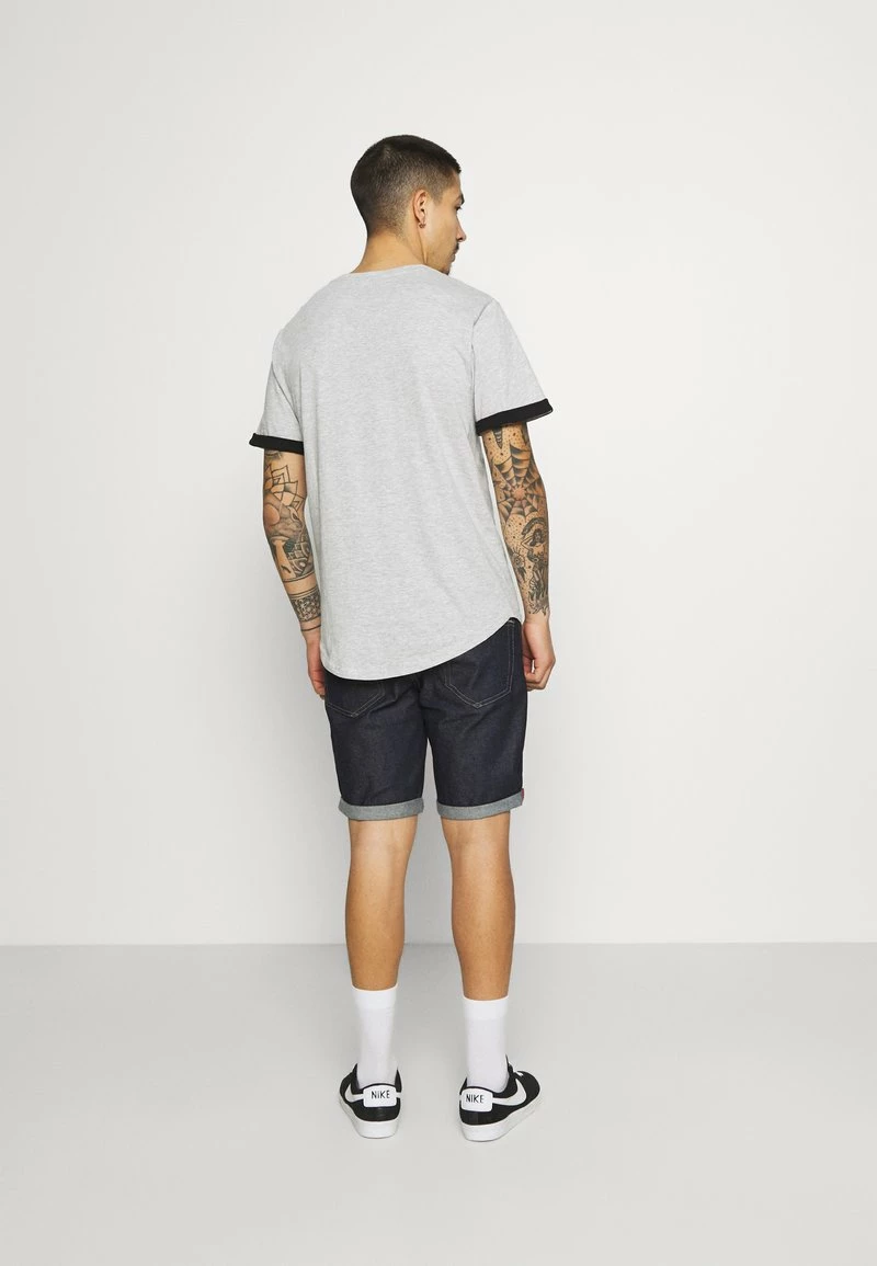 Only & Sons Herren ONSMATT LIFE LONGY CONTRAST TEE - T-Shirt Print - Light Grey Melange 3 Only & Sons Herren ONSMATT LIFE LONGY CONTRAST TEE - T-Shirt Print - Light Grey Melange – Bild 3