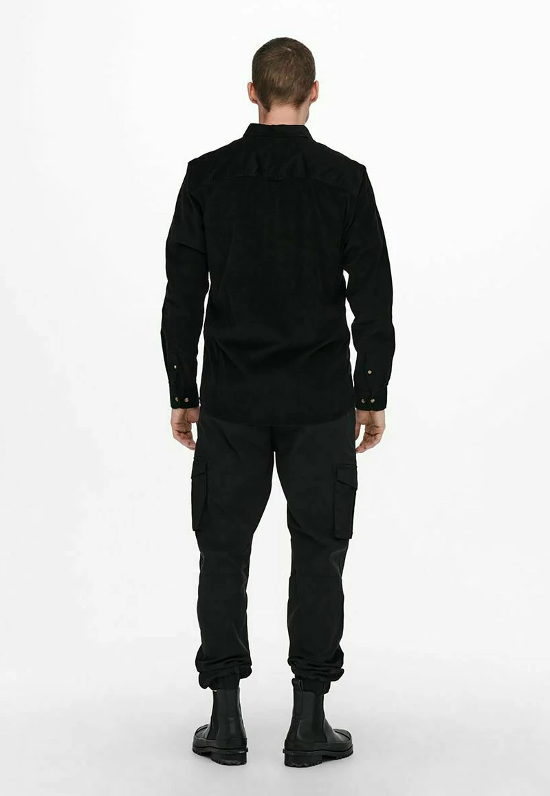 Only & Sons Hemd - Black | Herren 3 Only & Sons Hemd - Black | Herren – Bild 3